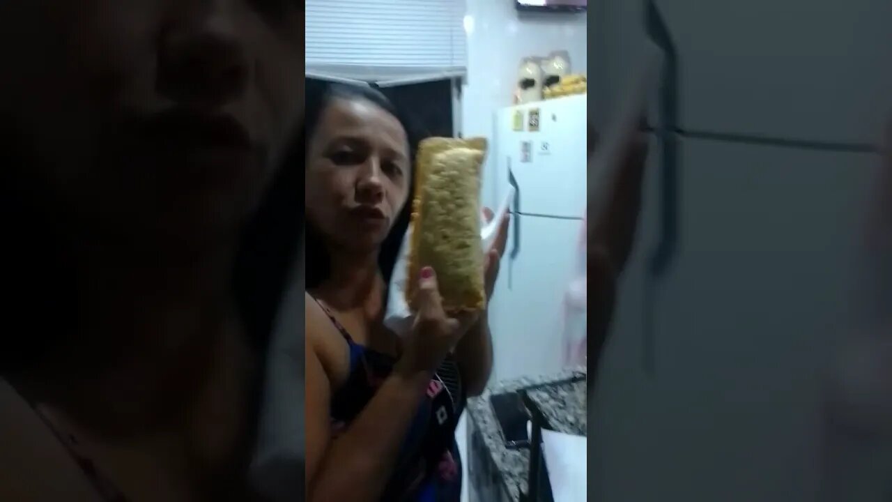 Chegou nosso lanche depois de ser roubado pelo entregador.