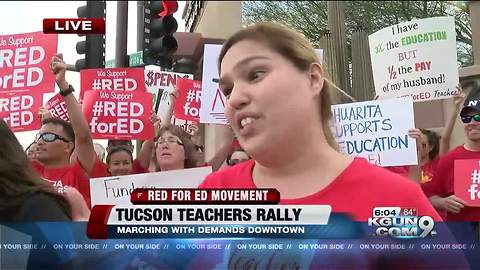 Sahuarita teachers, supporters to rally for education