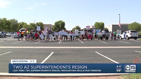 Two Arizona superintendents resign, highlighting education tensionso