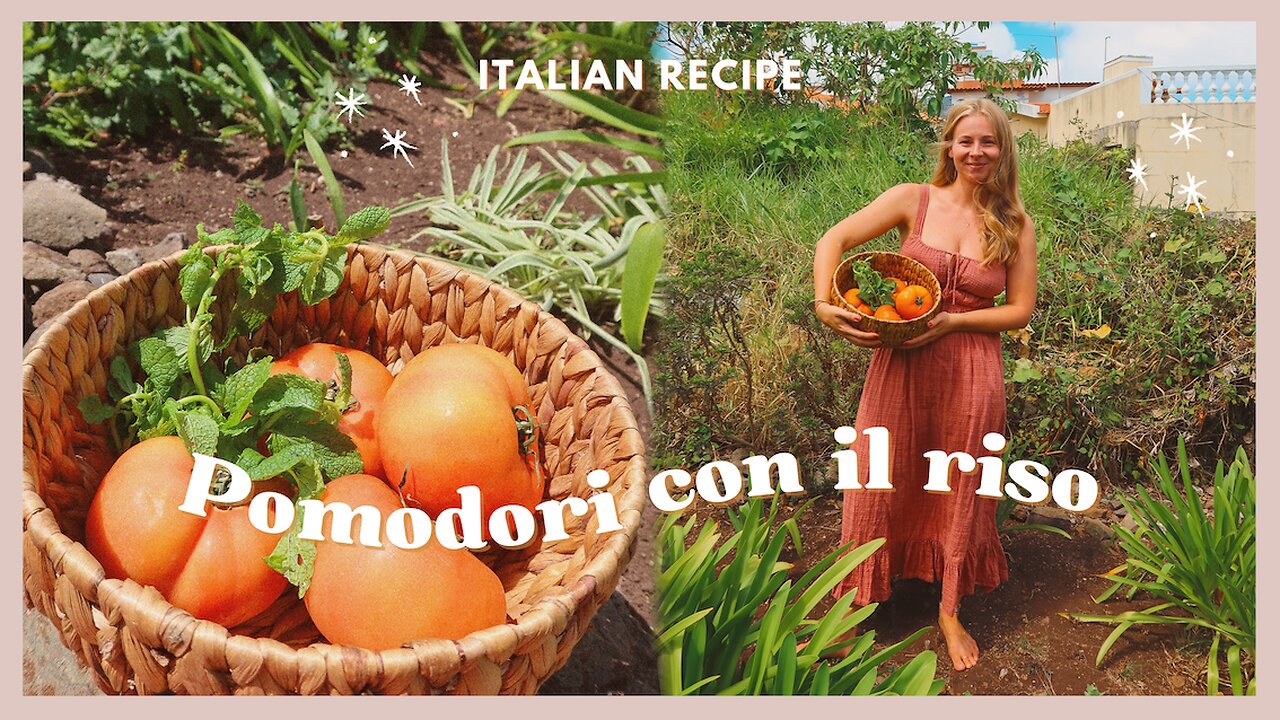 Pomodori con il riso 🍅 Healthy ITALIAN recipe