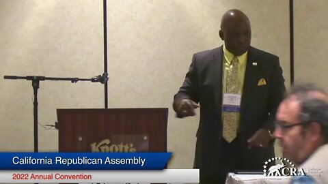 CRA 2022 Annual Convention: DR. CORDIE WILLIAMS, Candidate for US Senate