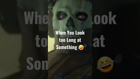When You Look too Long...🤣 #callofduty #funny #comedy