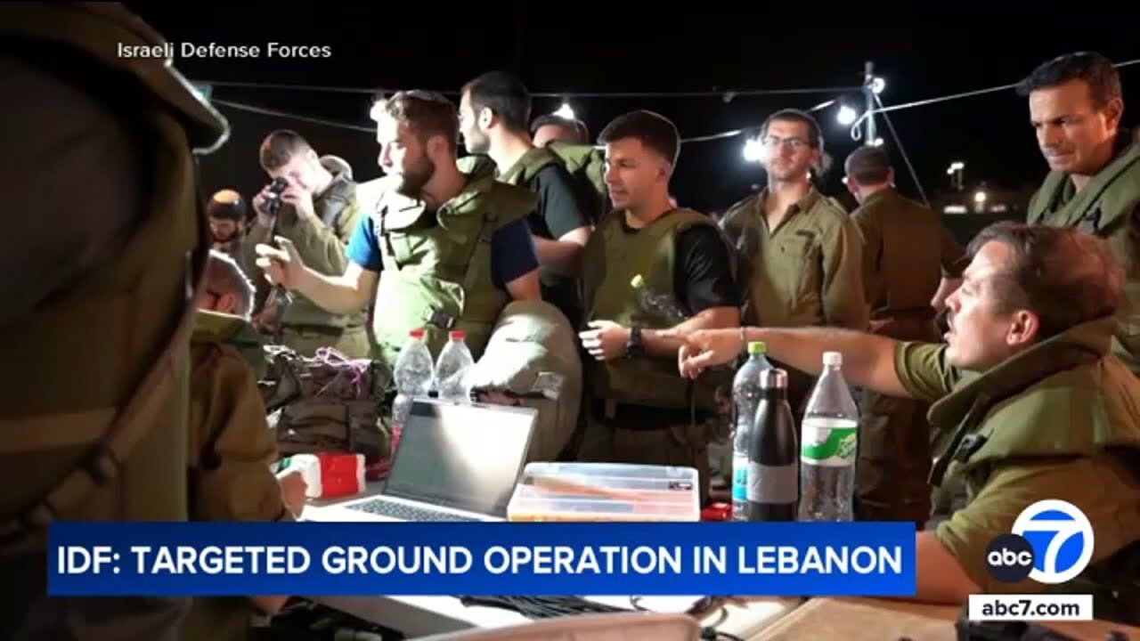 Israel begins 'limited' ground offensive against Hezbollah in Lebanon