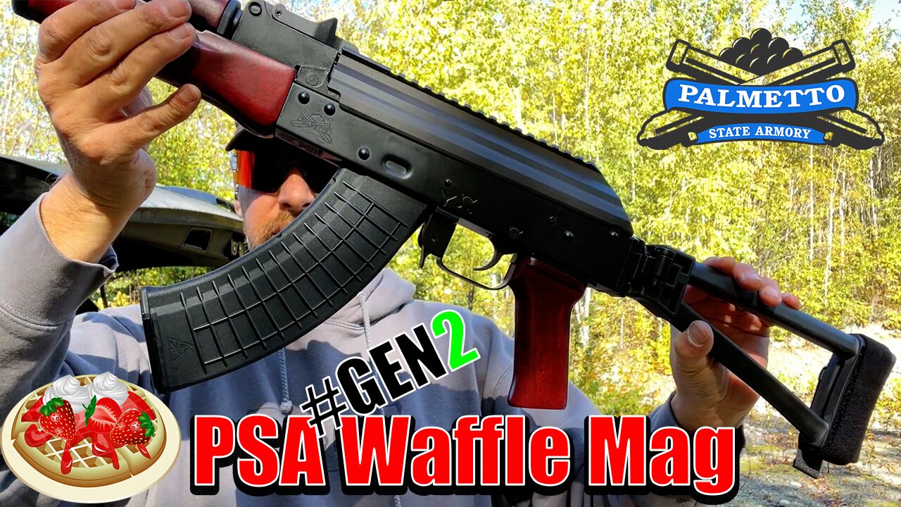 🧇 Make AK 47 RIFLE GOOD | 7.62 x 39 Palmetto State Armory Waffle Pattern Mag Gen 2