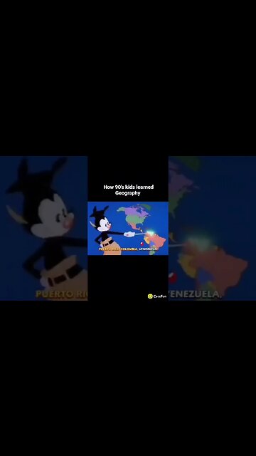 How 90s Kids Learned Geography. 💯🎉🔥(#throwback) #short #geography #olschool #funny #education