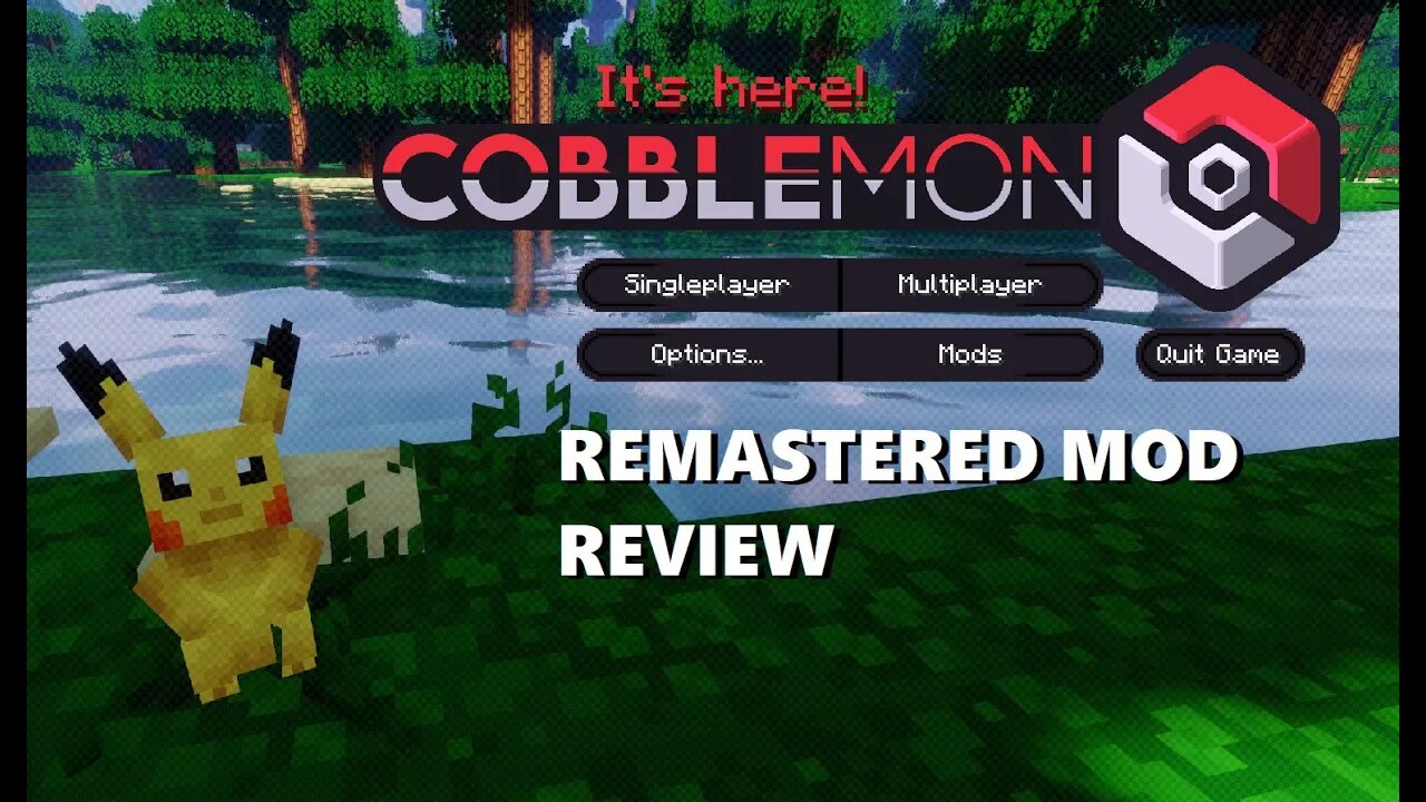 Taking a Look At a New Minecraft Mod : Cobblemon Mod 1.19 - TenkoBerry's Remastered Mod Review