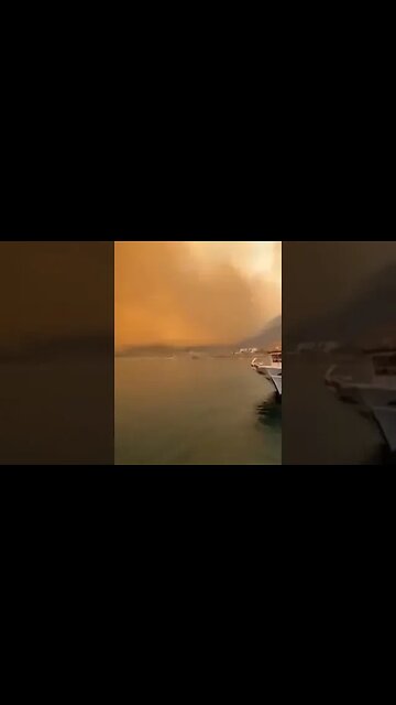 Thousands flee homes and hotels on Rhodes as fires spread.