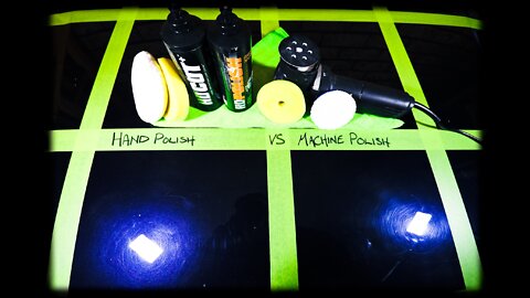 HAND CAR POLISHING VS MACHINE PAINT POLISHING