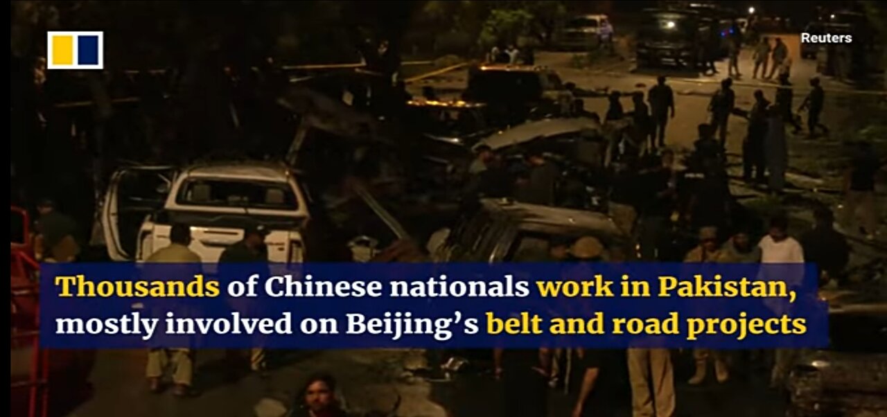 Attack on Chinese Nationals near Pakistan Airport