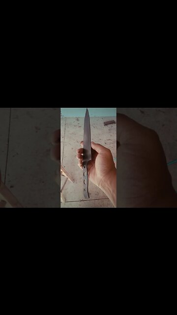 8 inch Chef post heat treat!