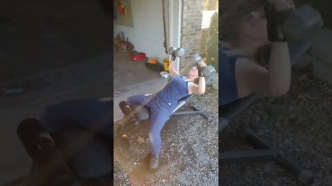 Empress 25 Pound Dumbbell Press