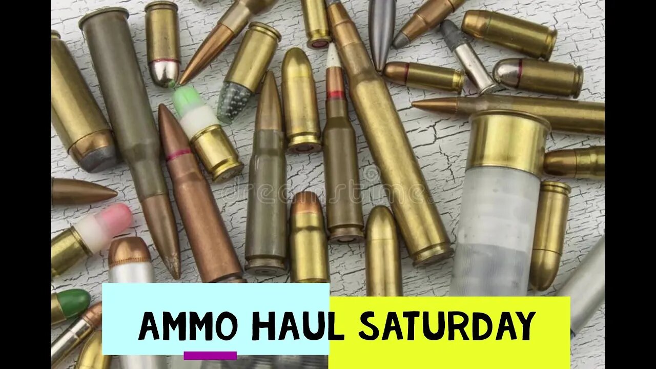 bass pro ammo haul.
