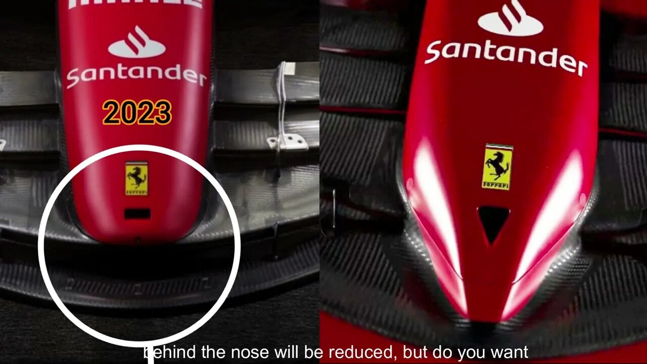 Most notable changes of the Ferrari SF-23 | Breakdown