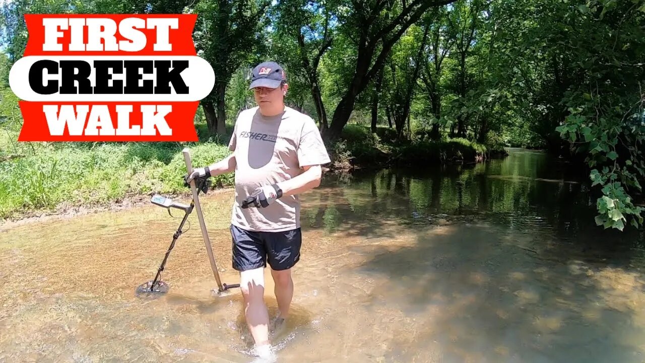 Metal Detecting Underwater for Creek Indian War relics! 1813