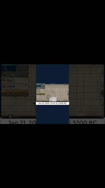 #oneturnadaychallenge #civ6 – Turn 21 - 3RD WEEK COMPLETE! #shorts