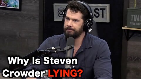 Steven Crowder LIES On TimCast IRL