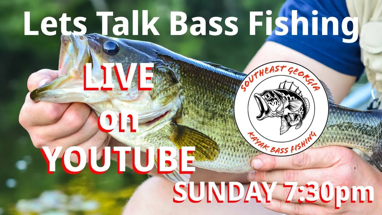 Let's Just Talk Bass Fishing TONIGHT! #bassfishing #summerheat