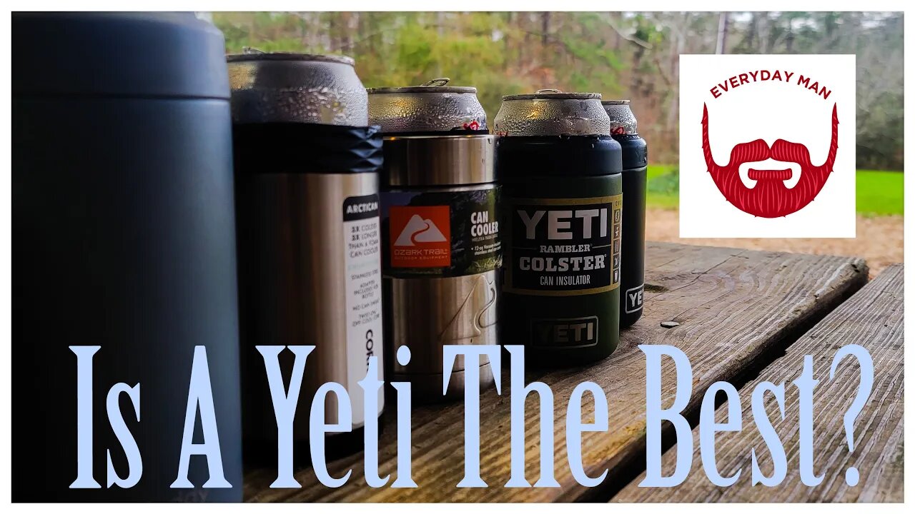 Who Makes The Best Can Koozie? Yeti Vs. The Rest!