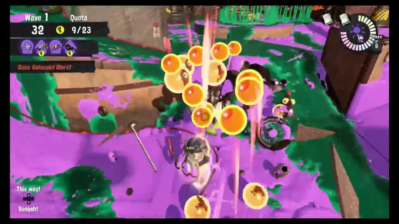 Splatoon 3 - Cohozuna Hunting on Sockeye Station (Salmon Run)