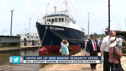 New USF vessel to study marine life, pollution