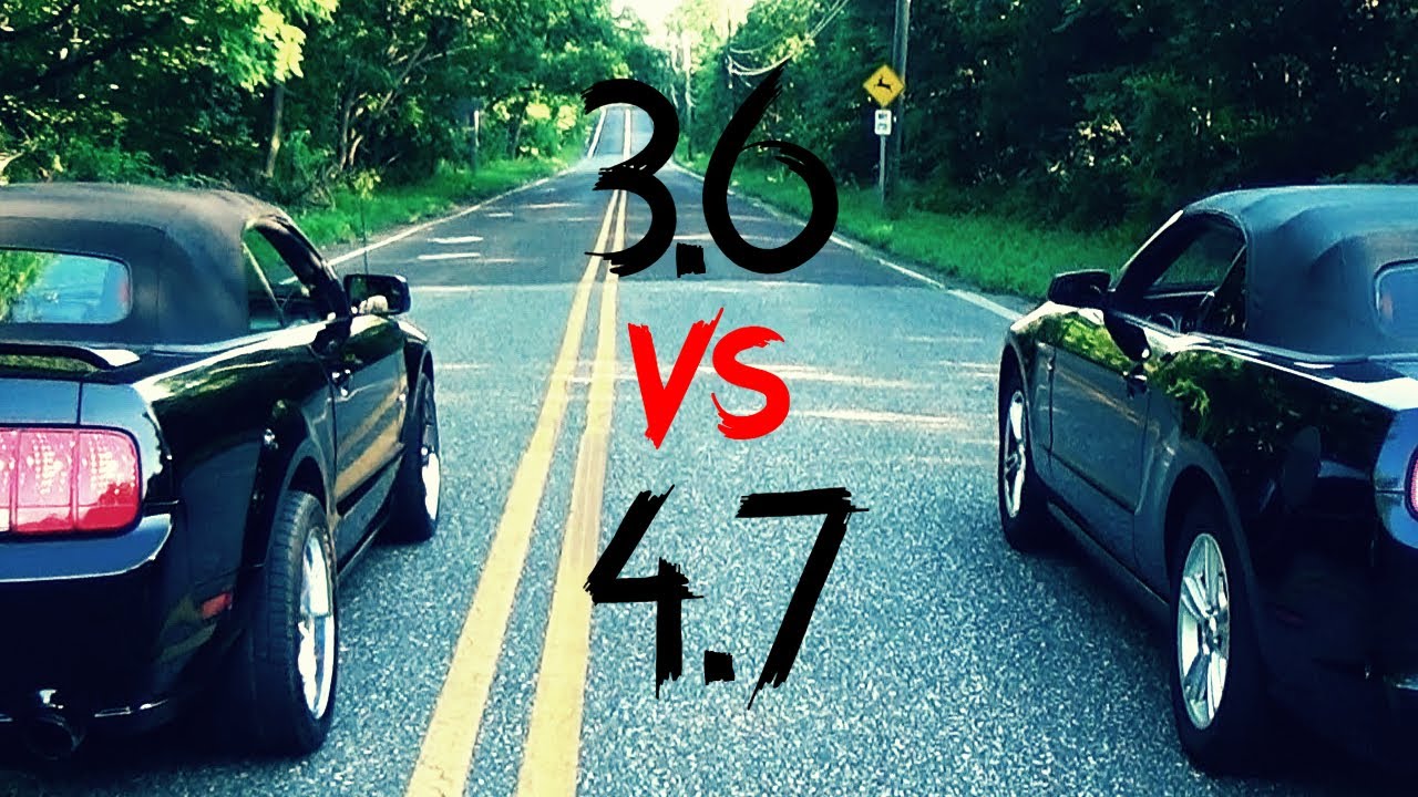 3.7 vs. 4.6 Drag Race