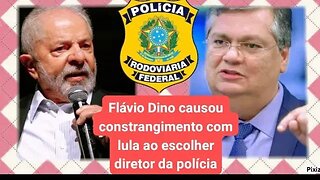 Flávio Dino ao trocar chefe da polícia que apoiou a prisão de Lula