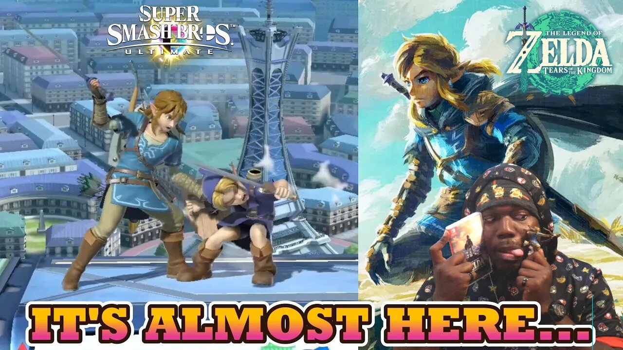 TERRORIZING Online Players As LINK to Celebrate ZELDA TEARS OF THE KINGDOM | Smash Bros Ultimate