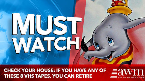 Check Your House: If You Have Any Of These 8 VHS Tapes, You Can Retire Now…