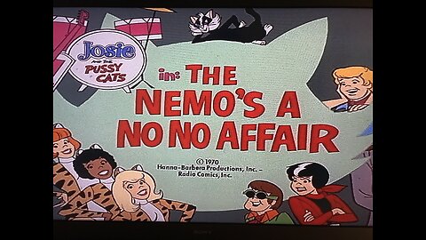 Josie and The Pussycats ( The Nemo's a No No Affair ) Full Cartoon 1970