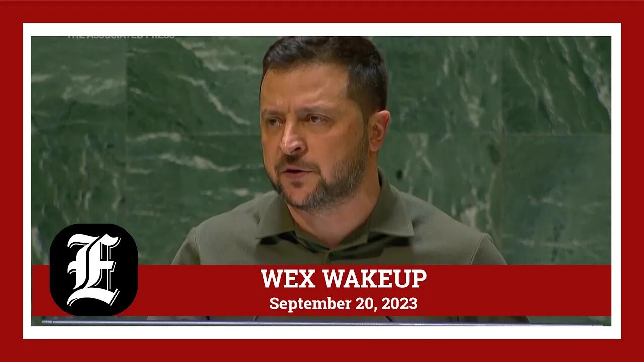 WEX Wakeup: Zelensky asks for continued foreign aid; House fails to advance defense spending bill