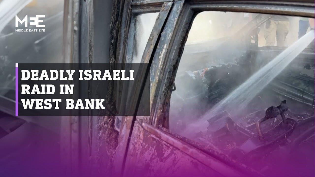 Eyewitnesses describe destruction caused by Israeli raid in West Bank