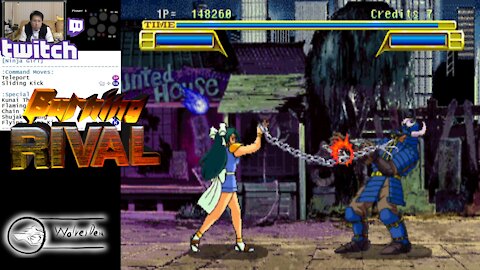 (MAME) Burning Rival - 08 - Asuka - Lv 16 - Final