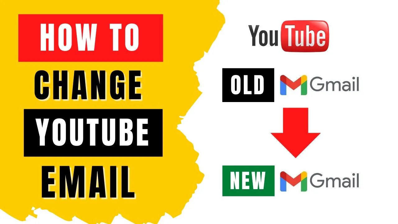 How to Change YouTube Email in 2022 (Personal or Brand Account)