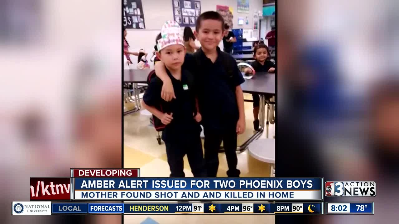 Amber Alert issued for 2 Phoenix boys