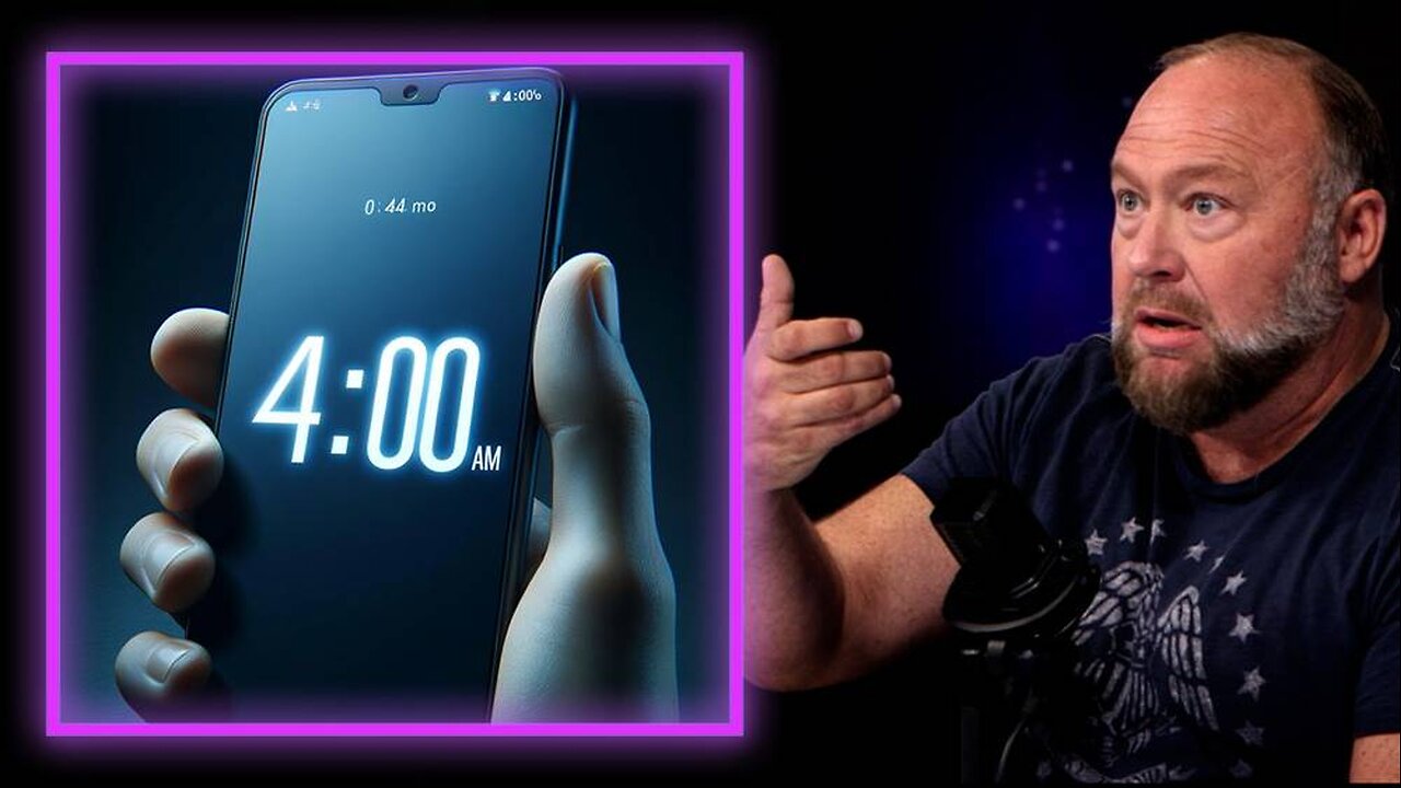 Is Alex Jones Really Psychic? — "God Told Me It Was 4 AM"