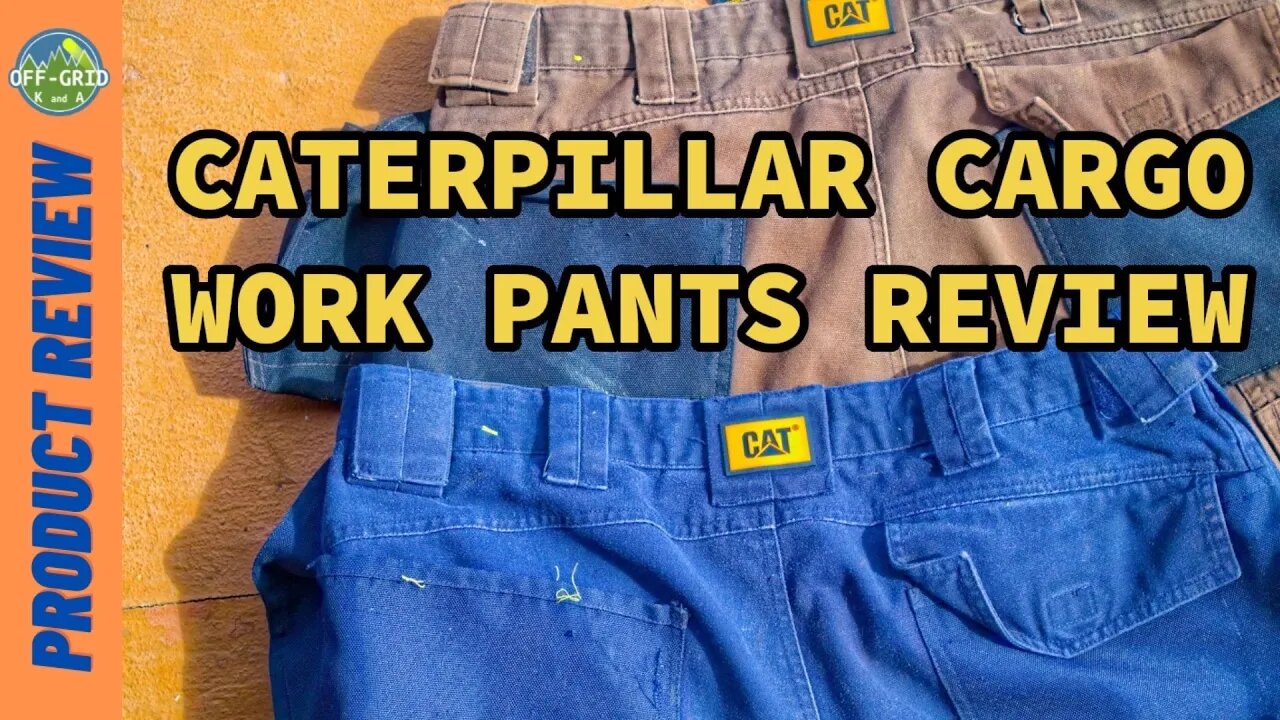 Best Cargo Work Pants For Tradesman and Homesteaders // Product Review