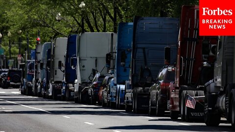 White House 'Closely Monitoring' US Trucker Convoy That Plans To Drive To DC