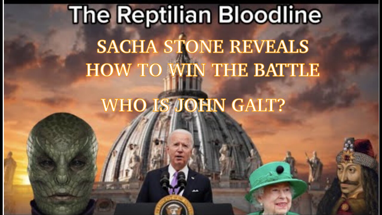 SACHA STONE-WE ARE IN A SPIRITUAL BATTLE AGAINST THE DRACONIAN BLOODLINES. HOW WE WIN. TY JGANON, SG