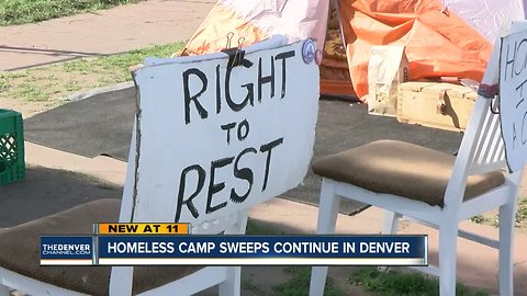 City of Denver plans April 10 homeless sweep for Curtis Park camp