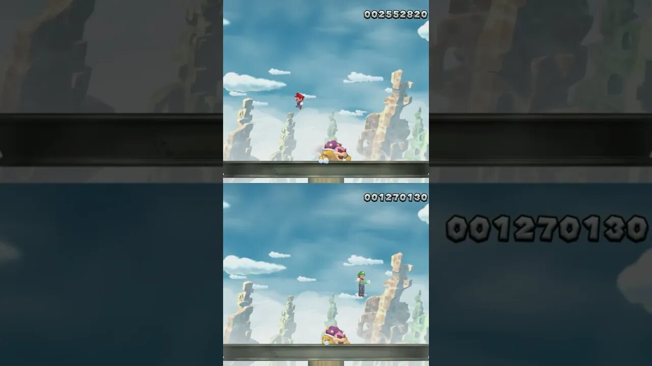 Mario vs Luigi vs Roy Boss Fight