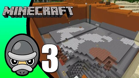 Digging a Giant Hole in Minecraft // Part 3