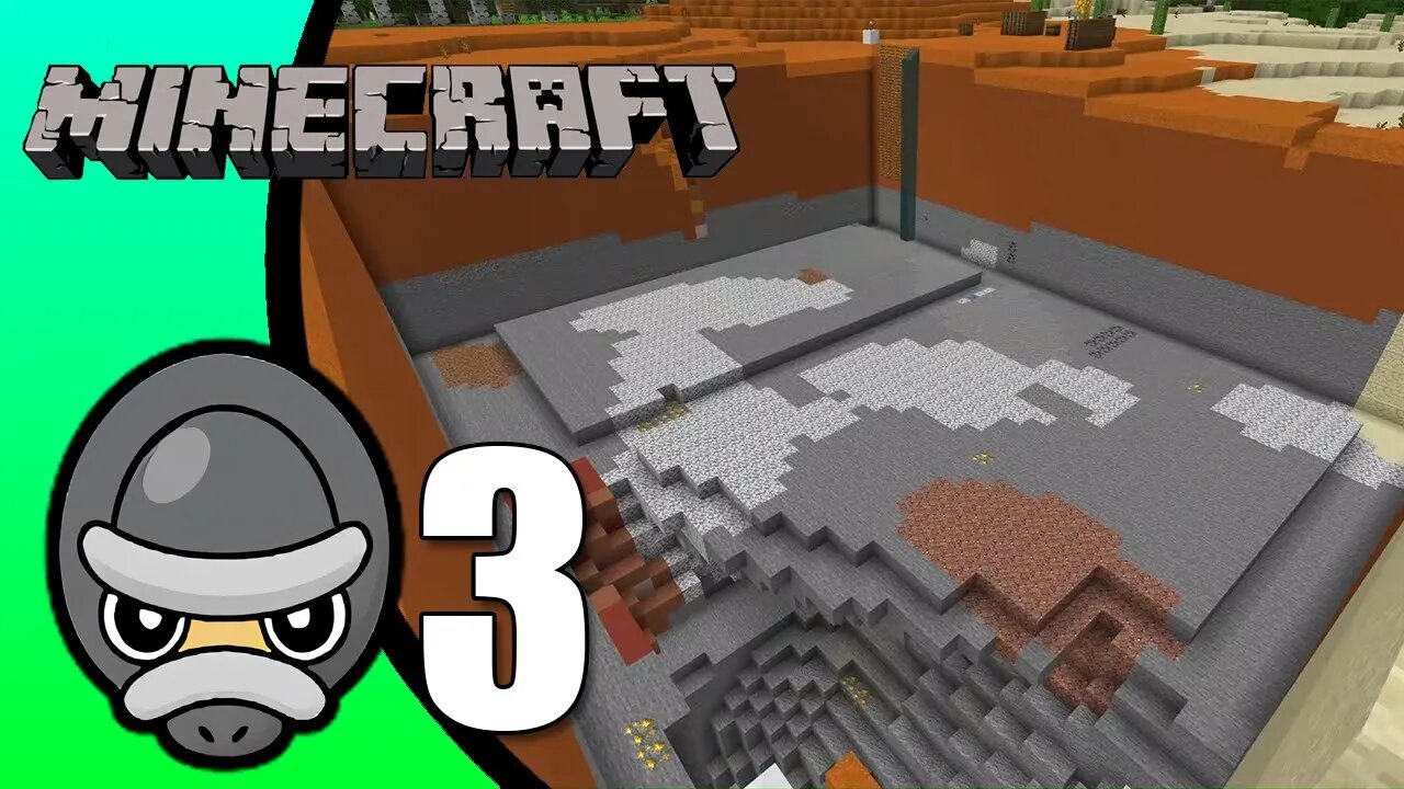 Digging a Giant Hole in Minecraft // Part 3