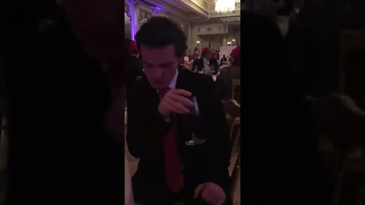 MAR-A-LAGO Chair Dance Moves by GA’s Cooper Guyon enjoying President Trumps fundraiser.