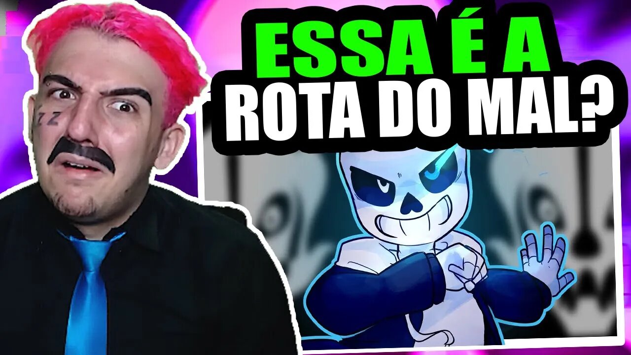 A HISTÓRIA DE UNDERTALE! A ROTA GENOCIDA! | CORE | REACT | PastorReact