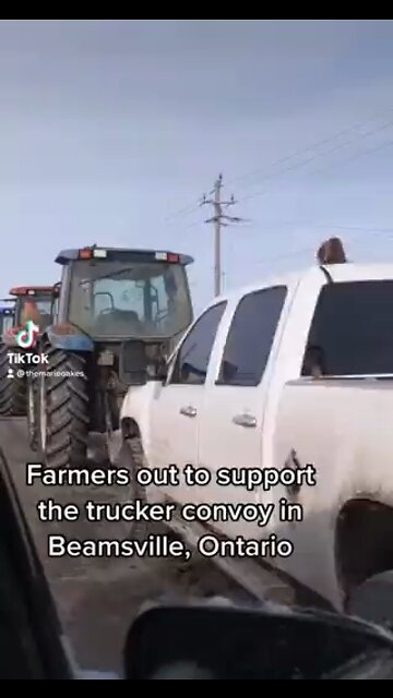 Farmers Support the Freedom Convoy 2022