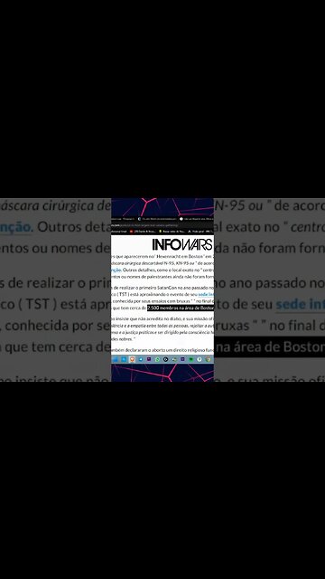 COMEÇOU HOJE A MAIOR REUNIÃO DE SATANISTAS DO MUNDO E AVISEI!