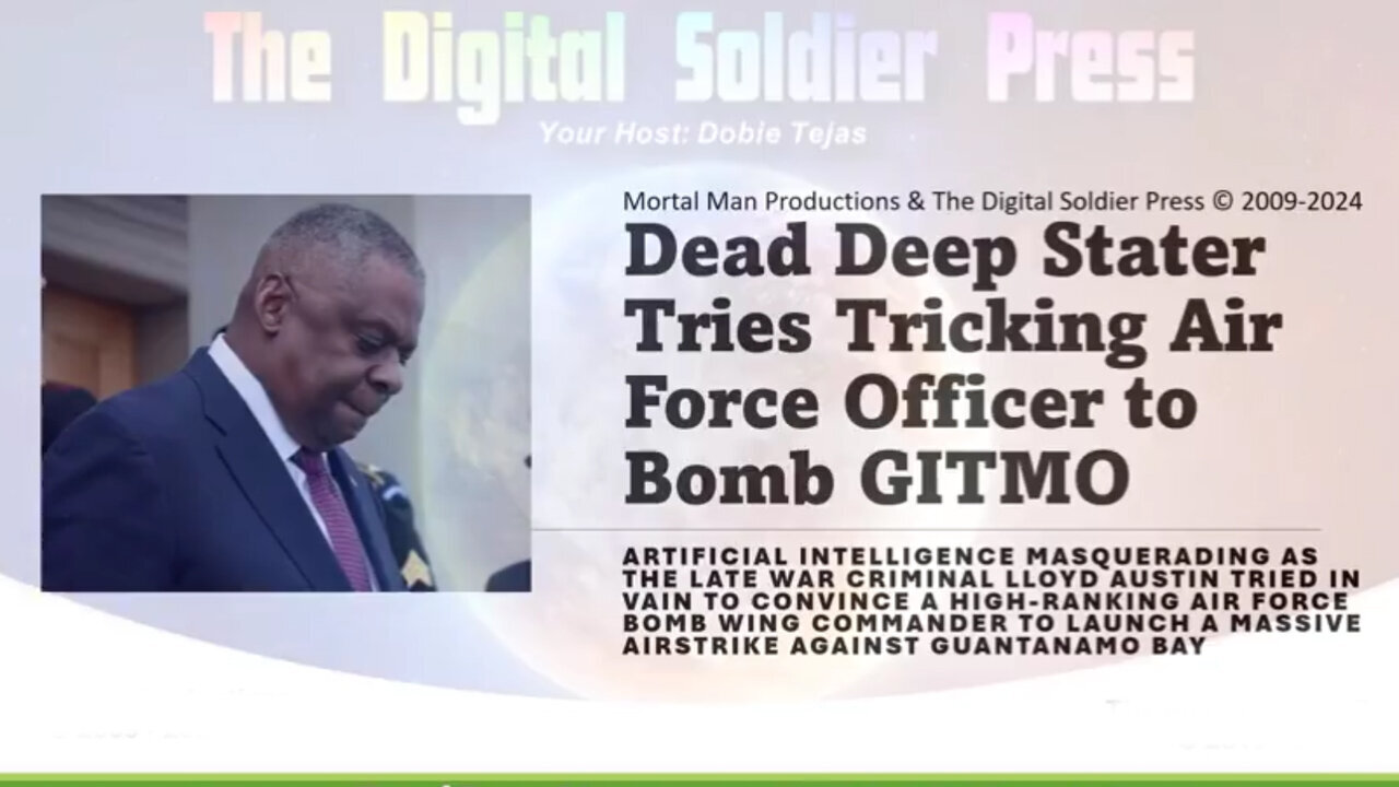 Dead Deep Stater Tries Tricking Air Force Officer Into Bombing GITMO - 3/11/24..