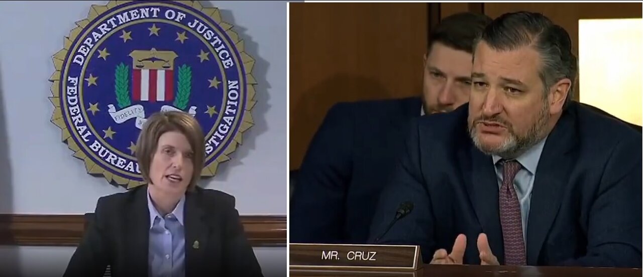 Sen Cruz: Did FBI Agents commit Crimes of Violence Jan-6. FBI: Sir, I cannot answer that question