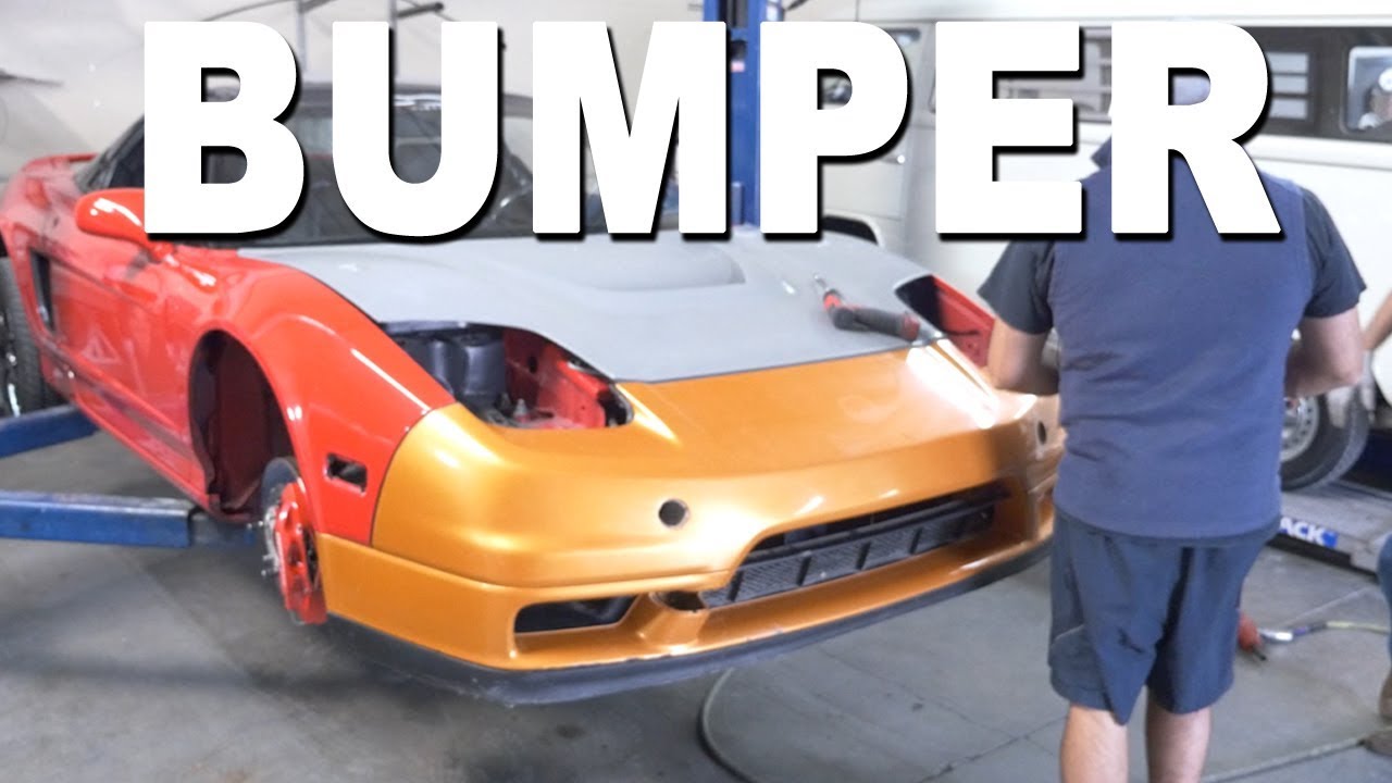 Front Bumper Conversion - 02-05 Acura NSX