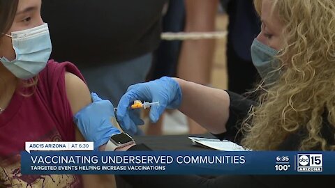 Vaccinating underserved communities in the Valley